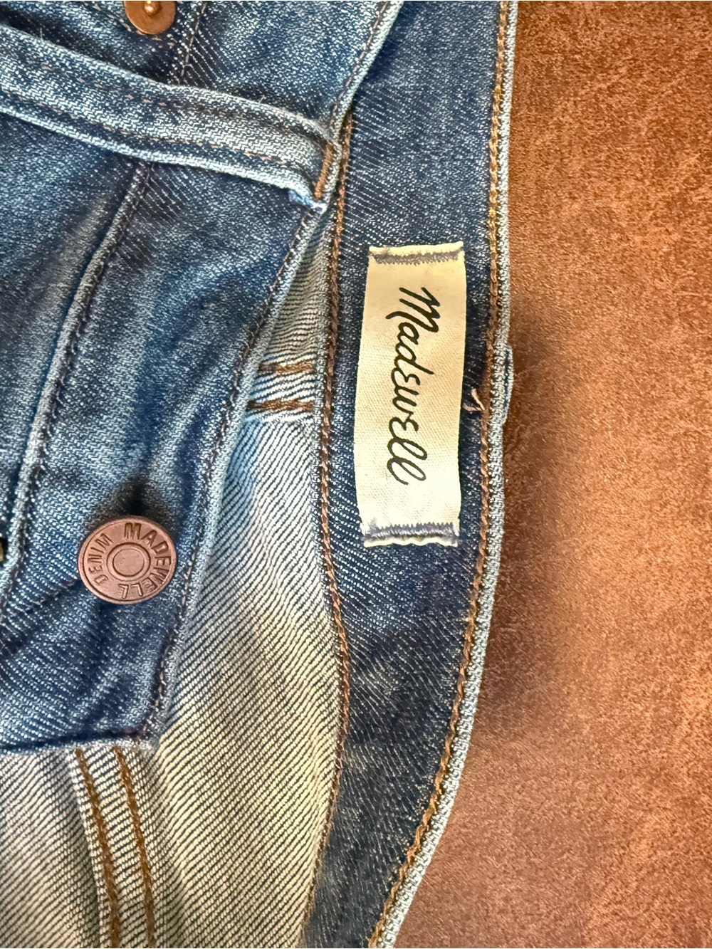 Madewell Women's Classic Medium Blue High-Rise Denim Jeans